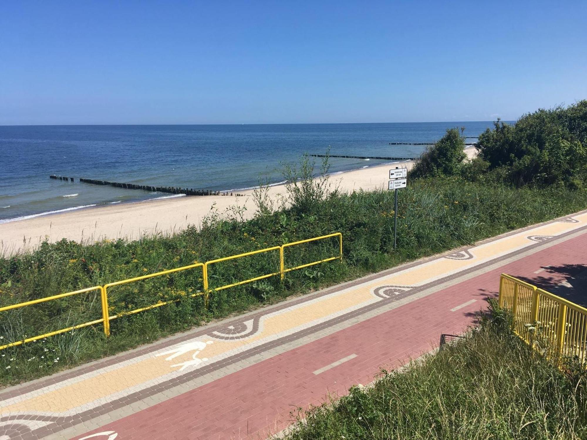 Baltic Apartament Studio Z Ogrodkiem Grzybowo Kolobrzeg エクステリア 写真